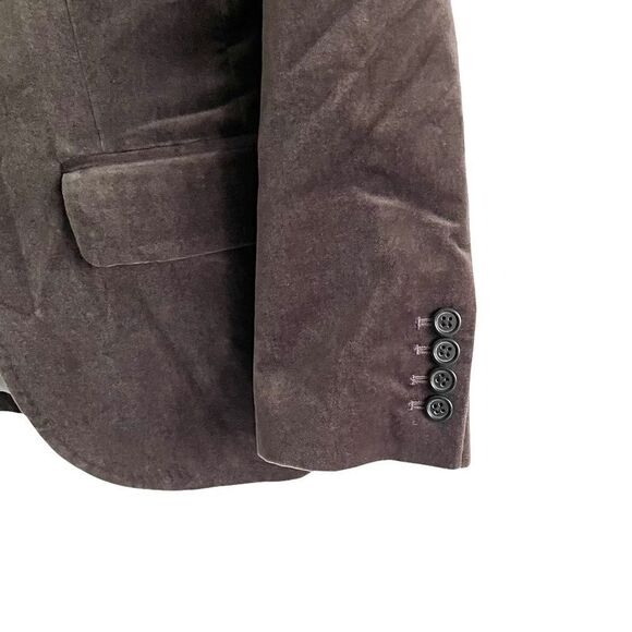 J. CREW Velvet Blazer Grey Brown 4P - Picture 6 of 9